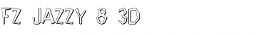 Download FZ JAZZY 8 3D Normal Font Title Preview