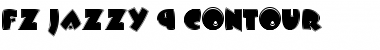 Download FZ JAZZY 9 CONTOUR Normal Font Title Preview
