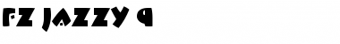 Download FZ JAZZY 9 Normal Font Title Preview
