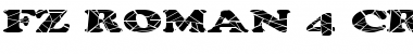 Download FZ ROMAN 4 CRACKED EX Normal Font Title Preview