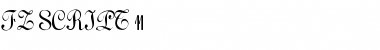 Download FZ SCRIPT 11 Normal Font Title Preview