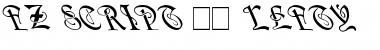 Download FZ SCRIPT 14 LEFTY Normal Font Title Preview