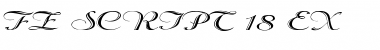 Download FZ SCRIPT 18  EX Normal Font Title Preview