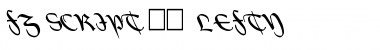 Download FZ SCRIPT 19 LEFTY Normal Font Title Preview