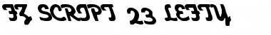 Download FZ SCRIPT 23 LEFTY Normal Font Title Preview