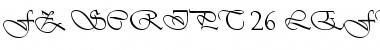 Download FZ SCRIPT 26 LEFTY Normal Font Title Preview