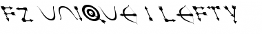 Download FZ UNIQUE 1 LEFTY Normal Font Title Preview