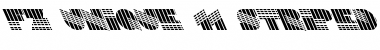 Download FZ UNIQUE 11 STRIPED LEFTY Normal Font Title Preview