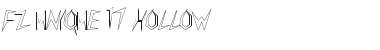Download FZ UNIQUE 17 HOLLOW Normal Font Title Preview