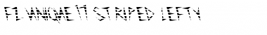 Download FZ UNIQUE 17 STRIPED LEFTY Normal Font Title Preview