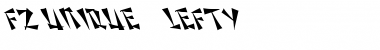 Download FZ UNIQUE 21 LEFTY Normal Font Title Preview