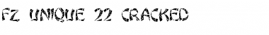 Download FZ UNIQUE 22 CRACKED Normal Font Title Preview