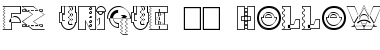 Download FZ UNIQUE 36 HOLLOW Normal Font Title Preview