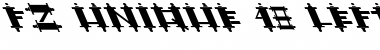 Download FZ UNIQUE 48 LEFTY Normal Font Title Preview