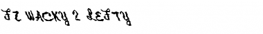 Download FZ WACKY 2 LEFTY Normal Font Title Preview