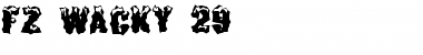 Download FZ WACKY 29 Normal Font Title Preview