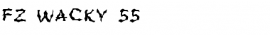 Download FZ WACKY 55 Normal Font Title Preview