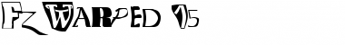 Download FZ WARPED 15 Normal Font Title Preview