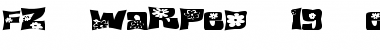 Download FZ WARPED 19 EX Normal Font Title Preview