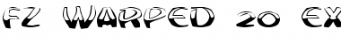 Download FZ WARPED 20 EX Normal Font Title Preview