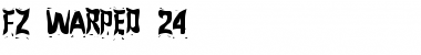 Download FZ WARPED 24 Normal Font Title Preview