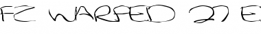 Download FZ WARPED 27 EX Normal Font Title Preview