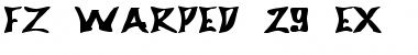 Download FZ WARPED 29 EX Normal Font Title Preview