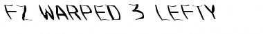 Download FZ WARPED 3 LEFTY Normal Font Title Preview