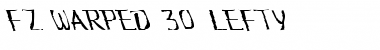 Download FZ WARPED 30 LEFTY Normal Font Title Preview