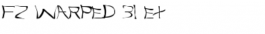 Download FZ WARPED 31 EX Normal Font Title Preview