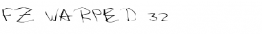 Download FZ WARPED 32 Normal Font Title Preview