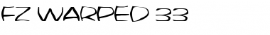 Download FZ WARPED 33 Normal Font Title Preview