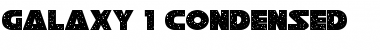 Download Galaxy 1 Condensed Condensed Font