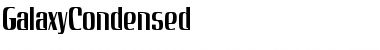 Download GalaxyCondensed Regular Font
