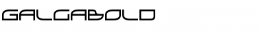 Download Galga Bold Bold Font
