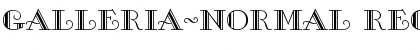 Download Galleria-Normal Font