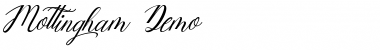 Download Mottingham Elegant Calligraphy Regular Font