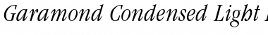 Download Garamond Condensed Light Font