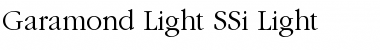 Download Garamond Light SSi Light Font