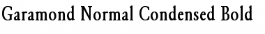 Download Garamond-Normal Condensed Bold Font