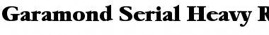 Download Garamond-Serial-Heavy Font