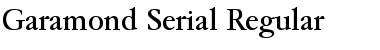 Download Garamond-Serial Regular Font
