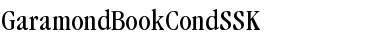 Download GaramondBookCondSSK Regular Font