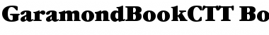 Download GaramondBookCTT Bold Font