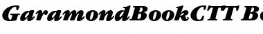 Download GaramondBookCTT BoldItalic Font