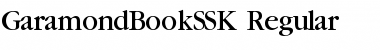 Download GaramondBookSSK Regular Font