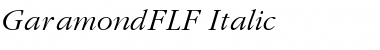 Download GaramondFLF-Italic Regular Font