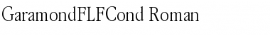 Download GaramondFLFCond-Roman Regular Font