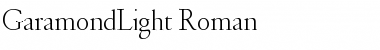 Download GaramondLight Regular Font