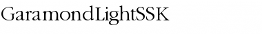 Download GaramondLightSSK Regular Font